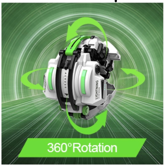 BAZADER RC Cars🏎️with LED Lights💡Remote Control🎮Car🏎️Snake🐍360°Roll Toys - Picture 12 of 12